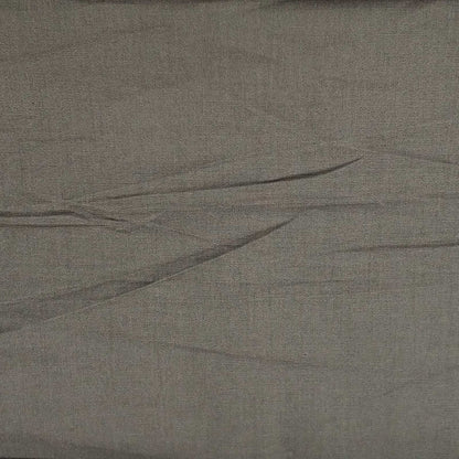 Stretch Poplin Fabric In Taupe Gray Color