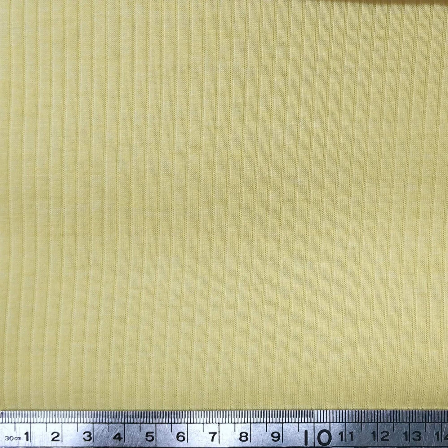 Yellow Ribbed Fabric