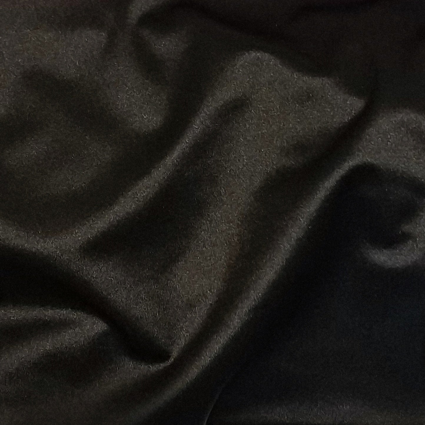 Black Satin Fabric
