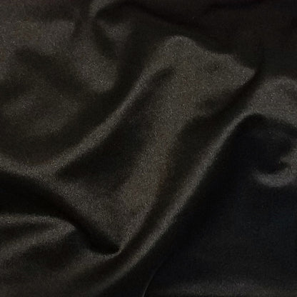 Black Satin Fabric