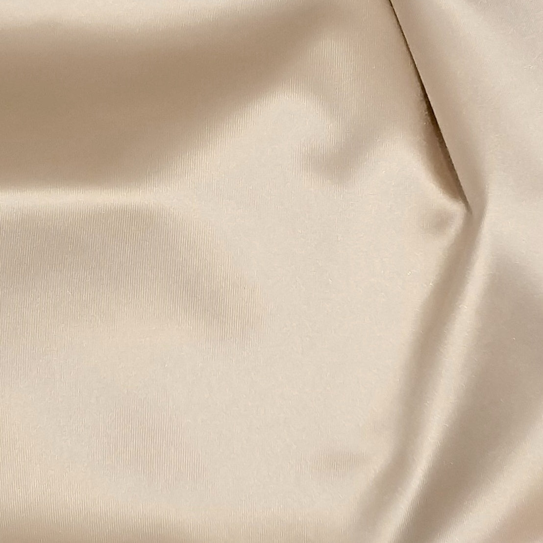Light Beige Satin Fabric