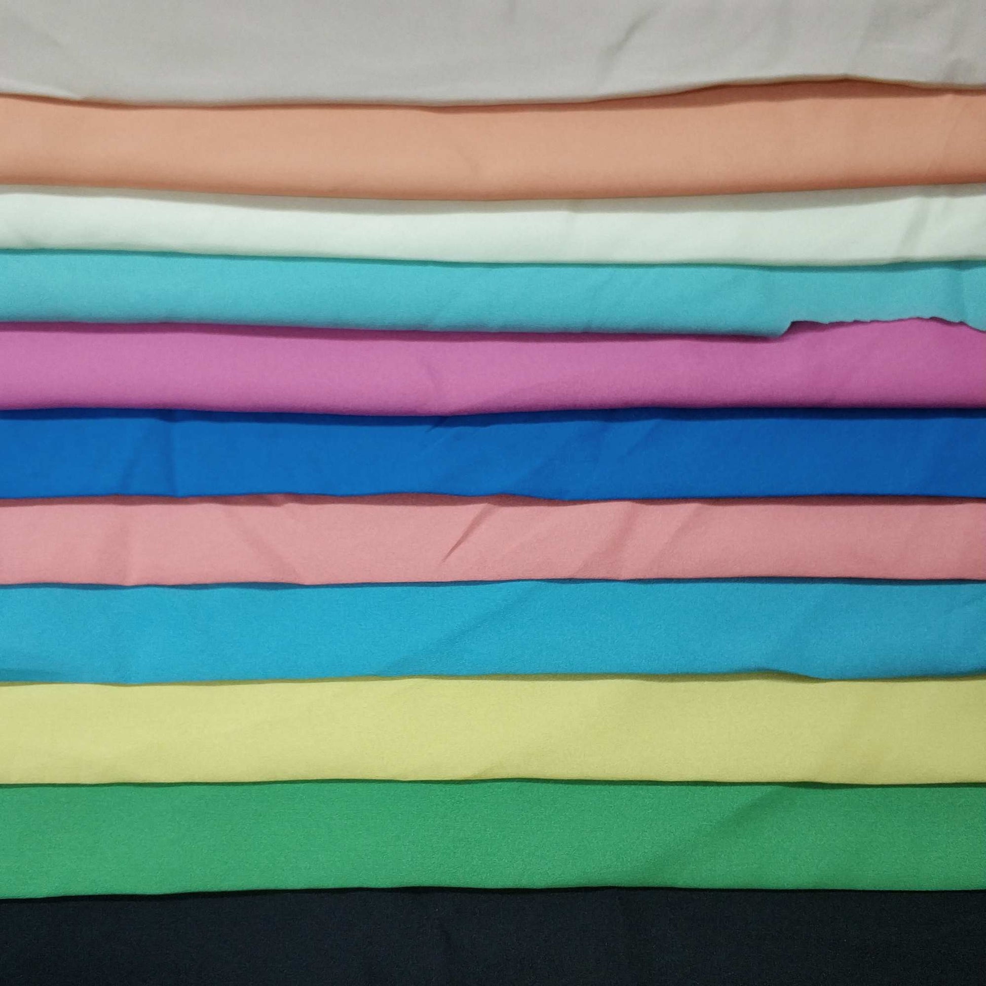 Crepe Fabric With A Subtle Sheen Collection