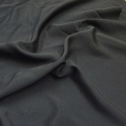 Black Crepe Fabric With A Subtle Sheen