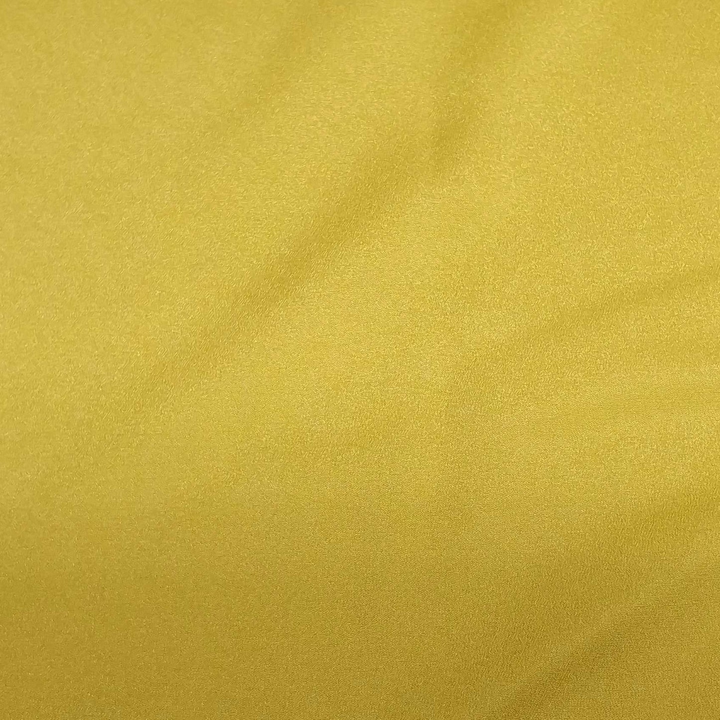 Yellow Crepe Fabric With A Subtle Sheen