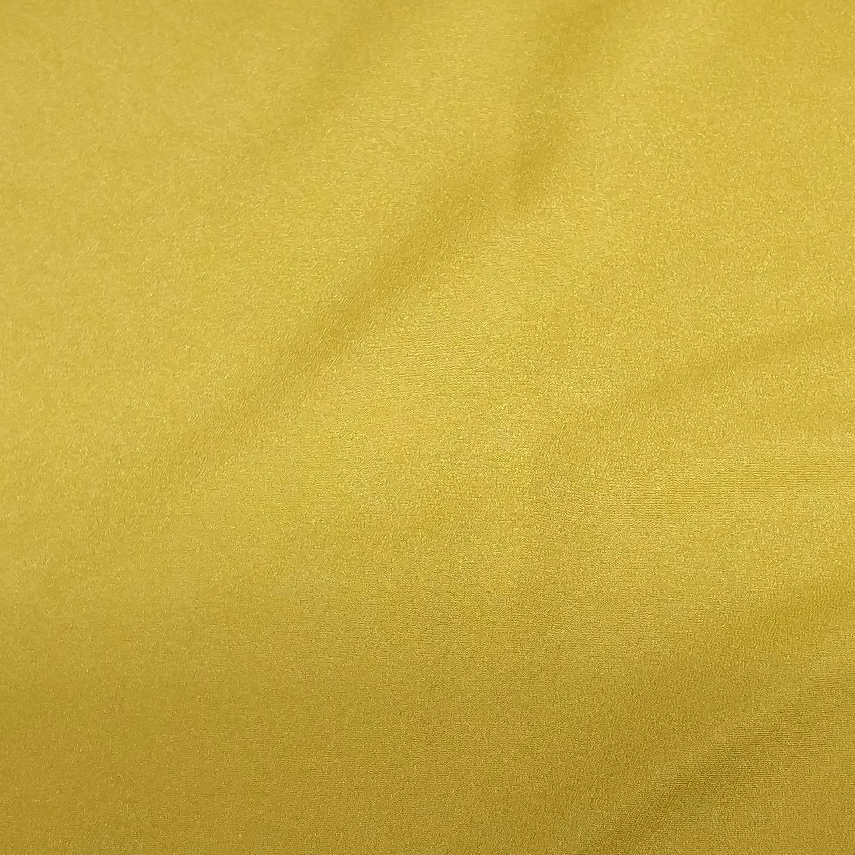 Yellow Crepe Fabric With A Subtle Sheen