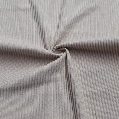 Stone Brushed Ribbed Lycra
