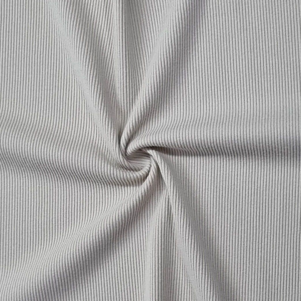 stone ribbed fabric