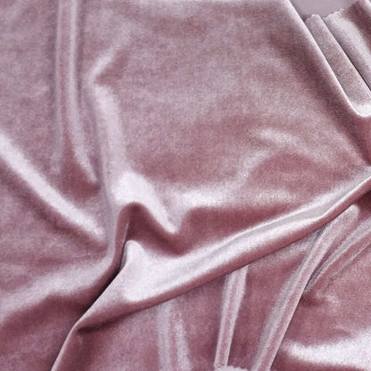 Dusty Pink Velvet Fabric