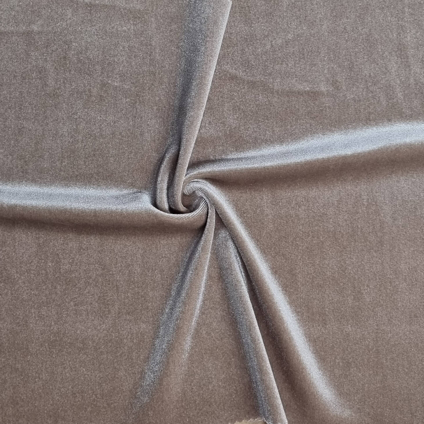 Light Khaki Velvet Fabric