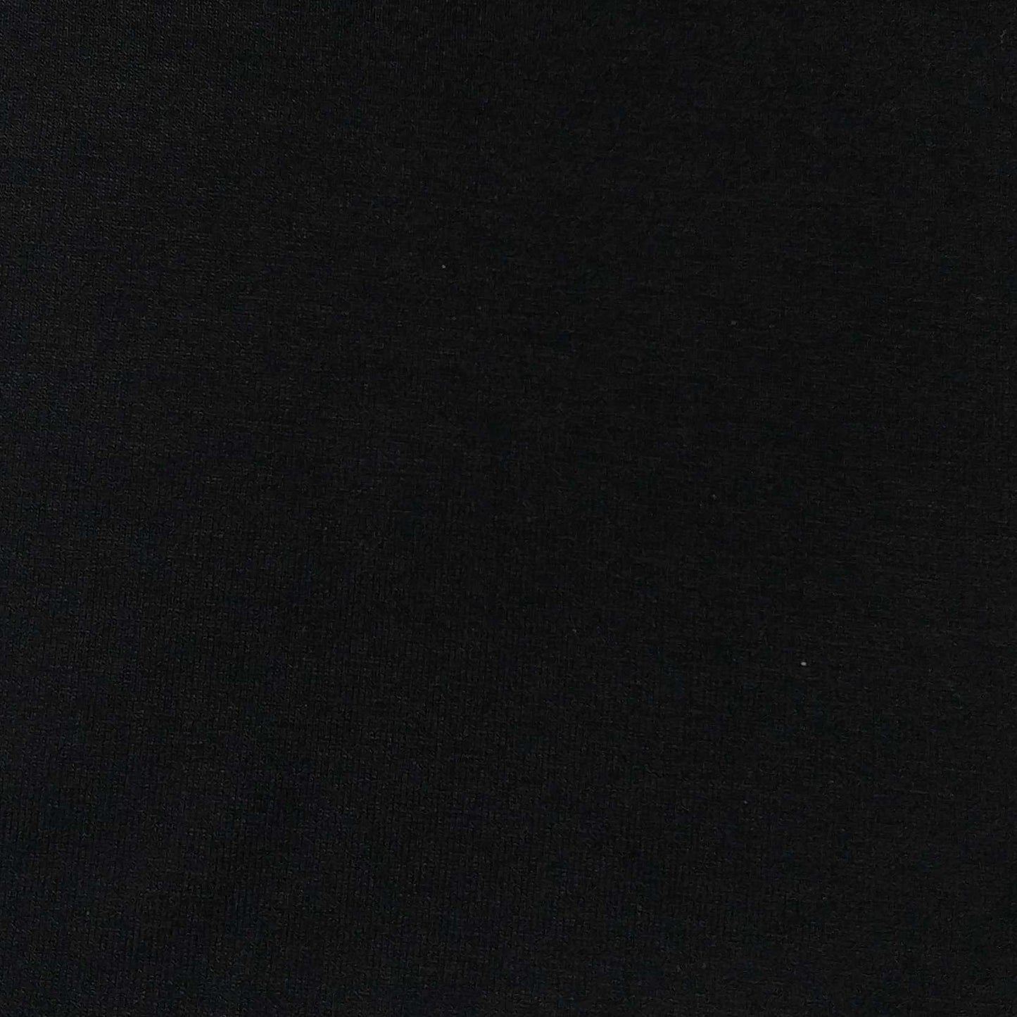Black Viscose Jersey Knit Fabric