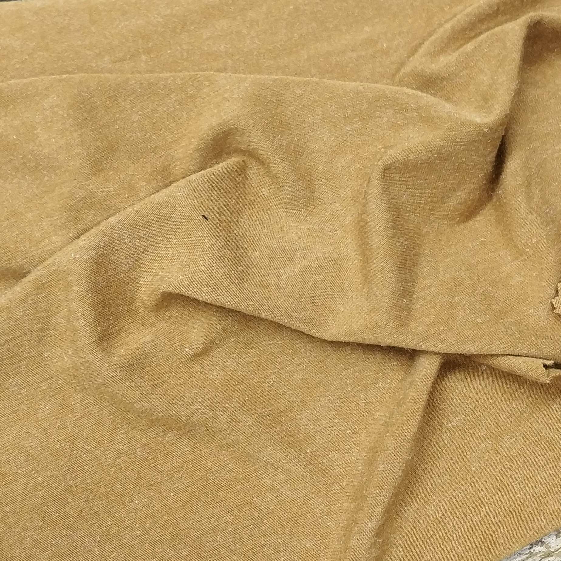 Beige Viscose Nylon Jersey Knit Fabric