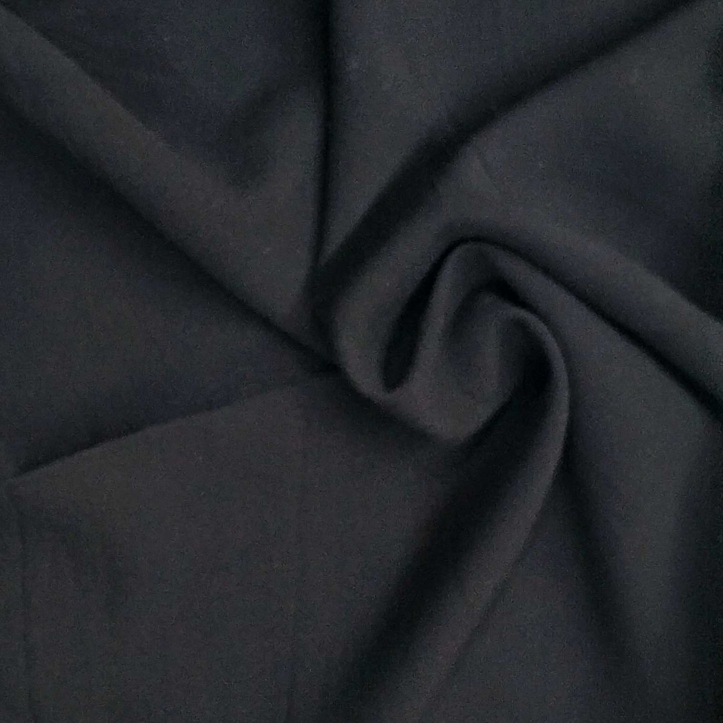 Black Viscose Voile Fabric