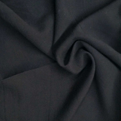 Black Viscose Voile Fabric