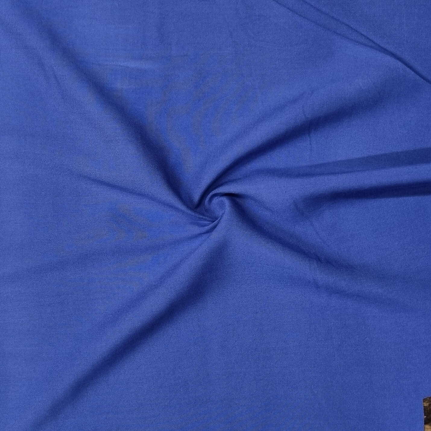 Blue Viscose Voile Fabric