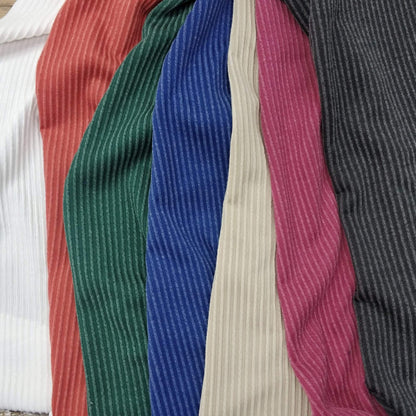 Close-up Ribbed Fabrics In Varius Colors