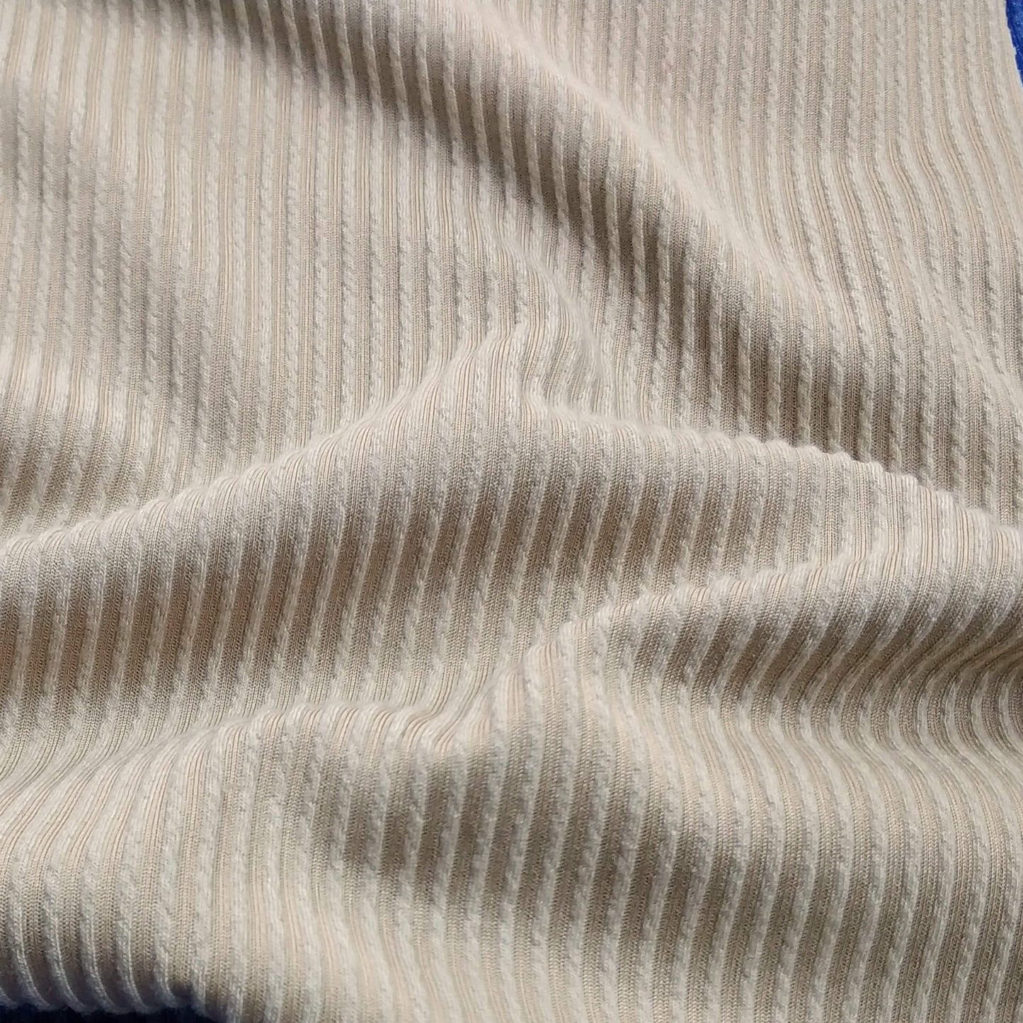 Ribbed Fabrics In Beige