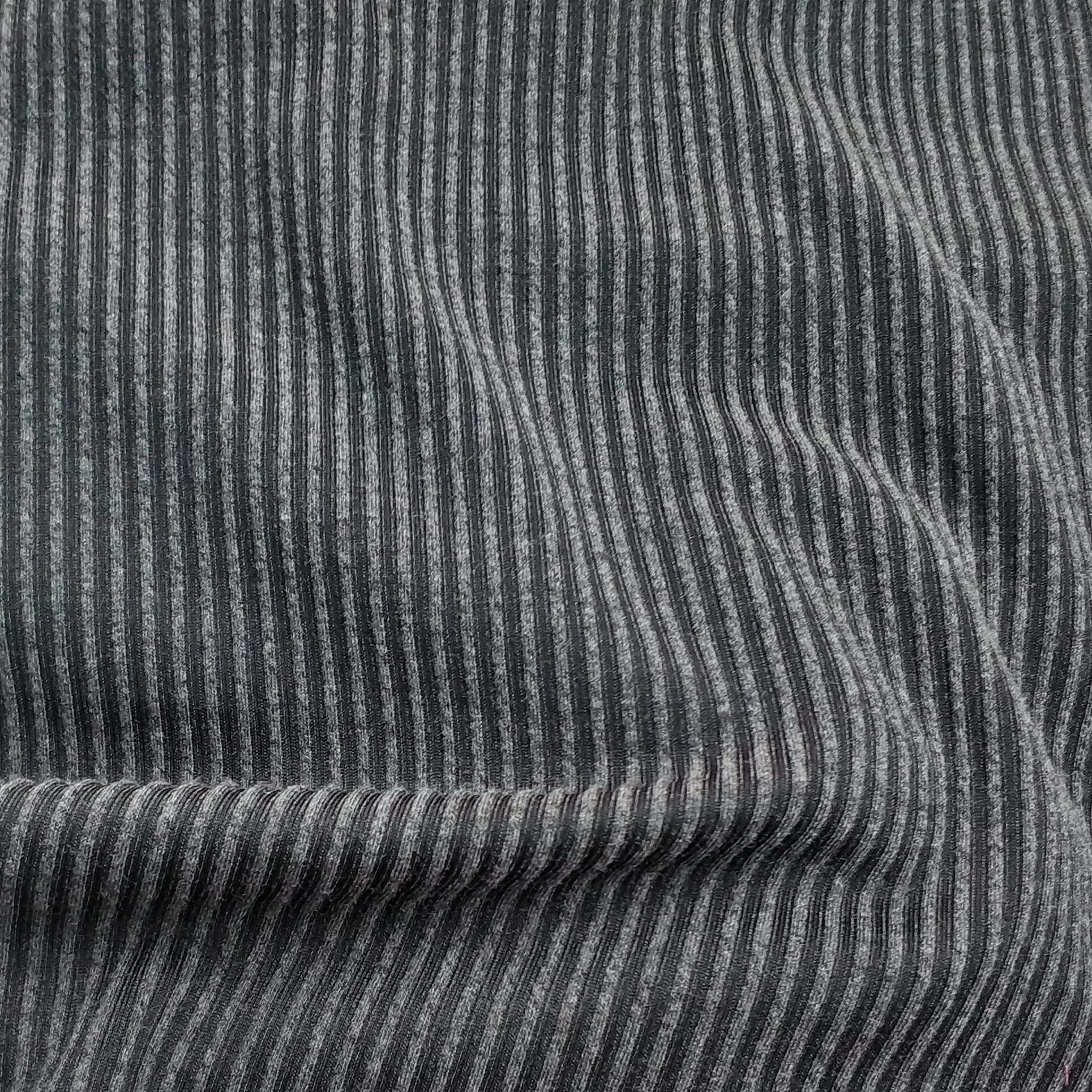 Ribbed Fabrics In Black