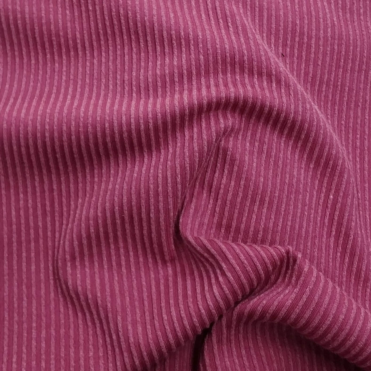 Ribbed Fabrics In Fuchsia