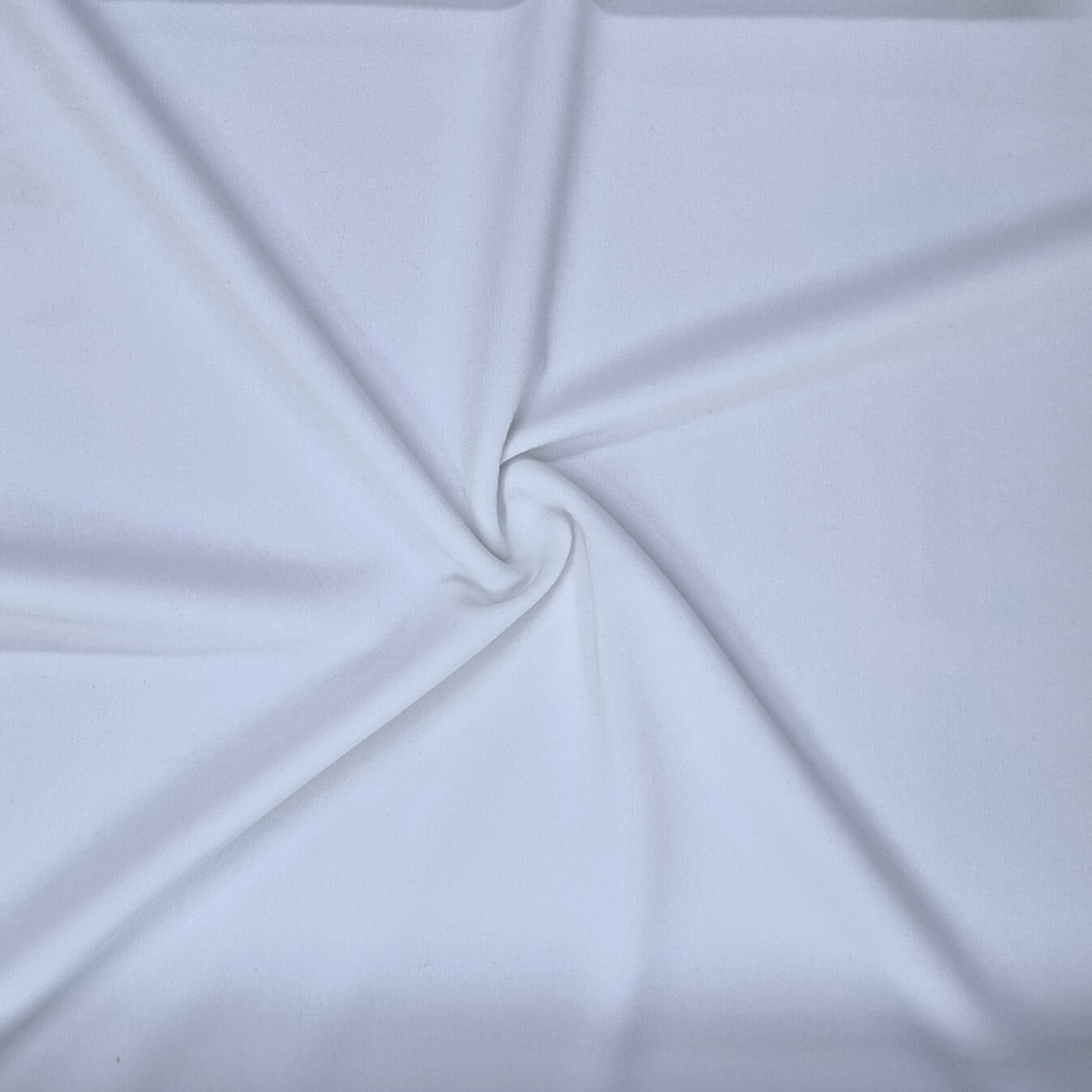 White ITY Knit Fabric